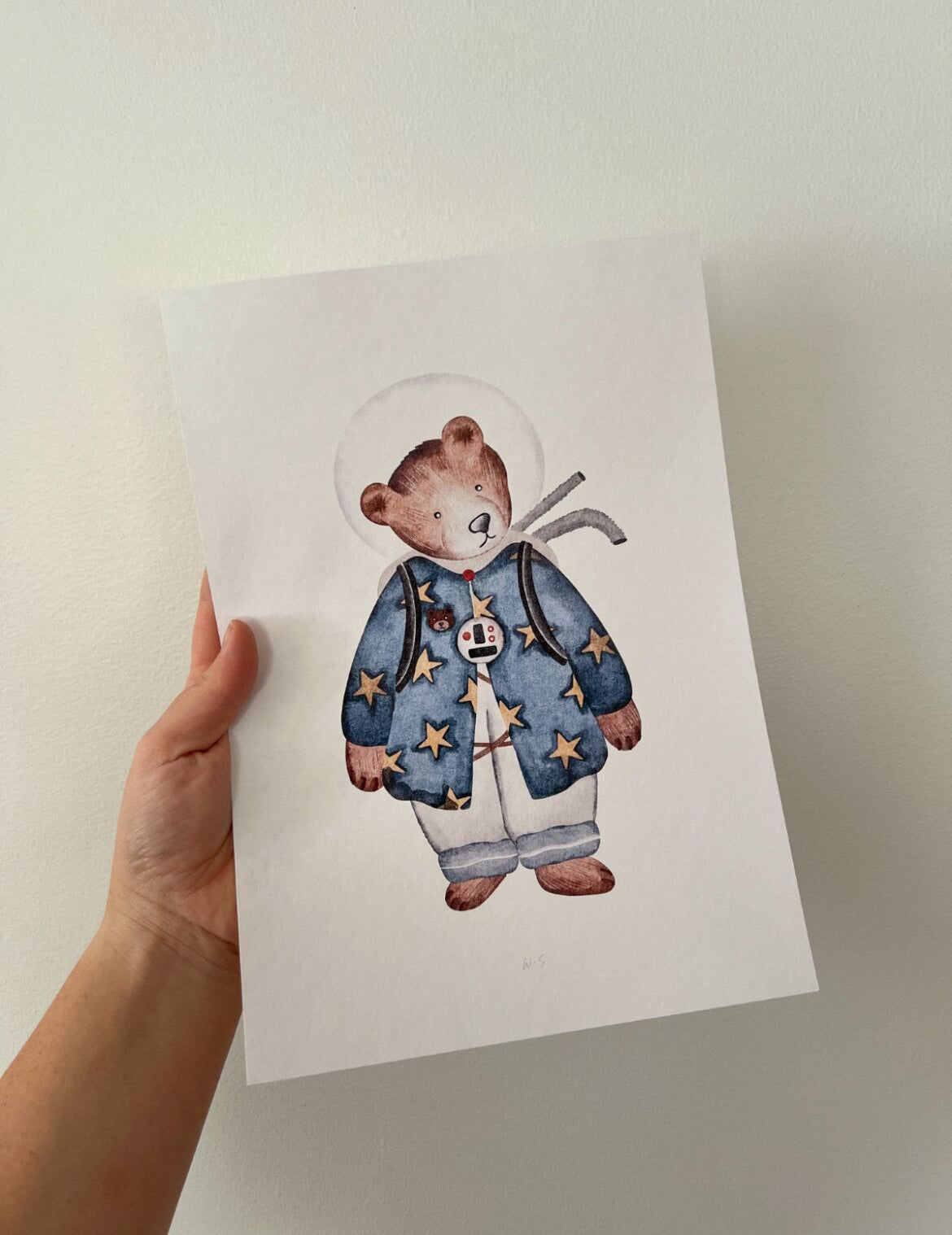 WILLOW & SAGE - Space Bear Prints