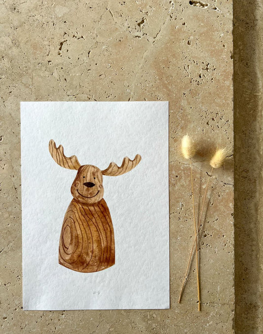 WILLOW & SAGE - Wooden Toy Animal Prints