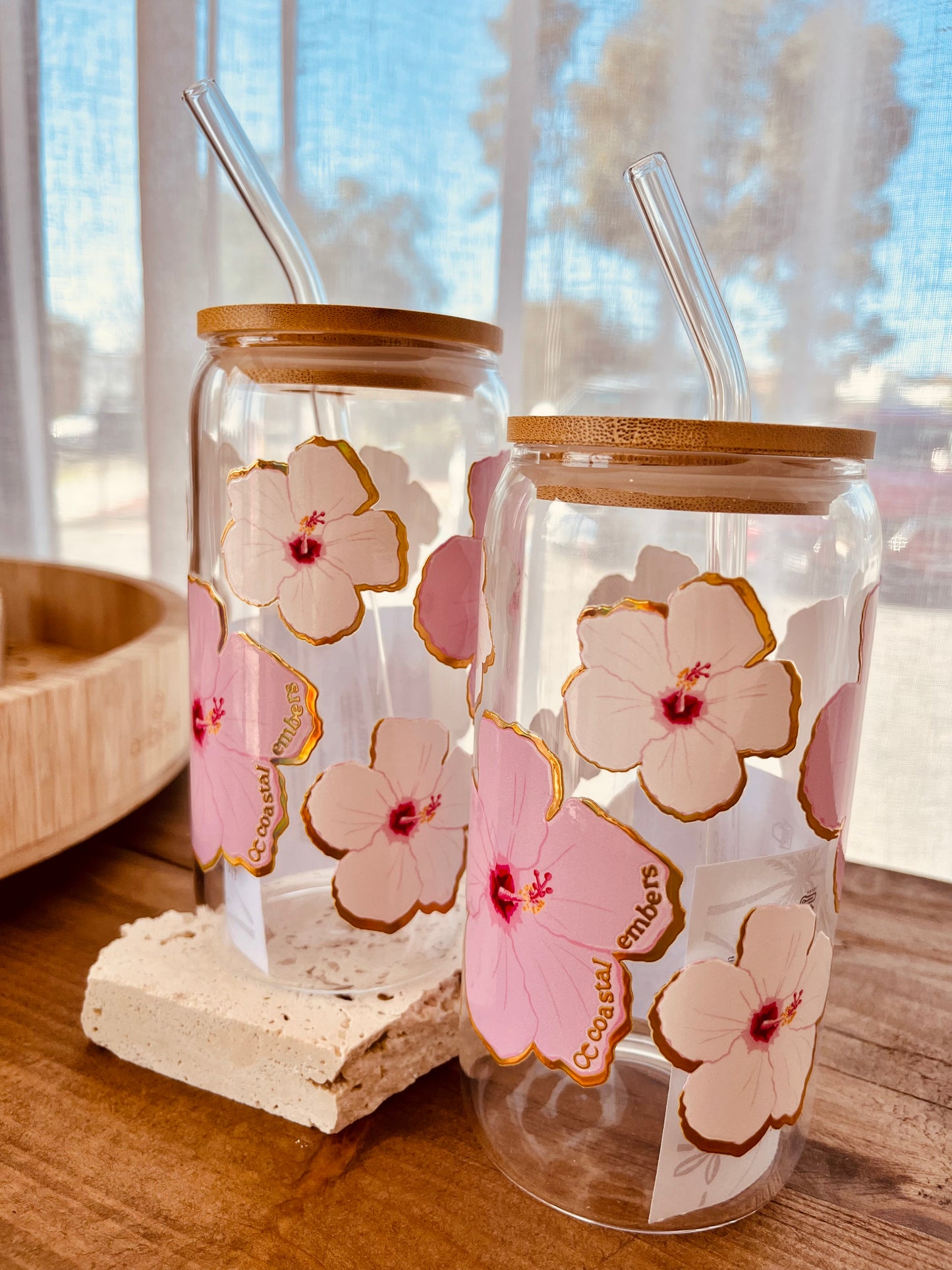 COASTAL EMBERS - Glass Tumblers