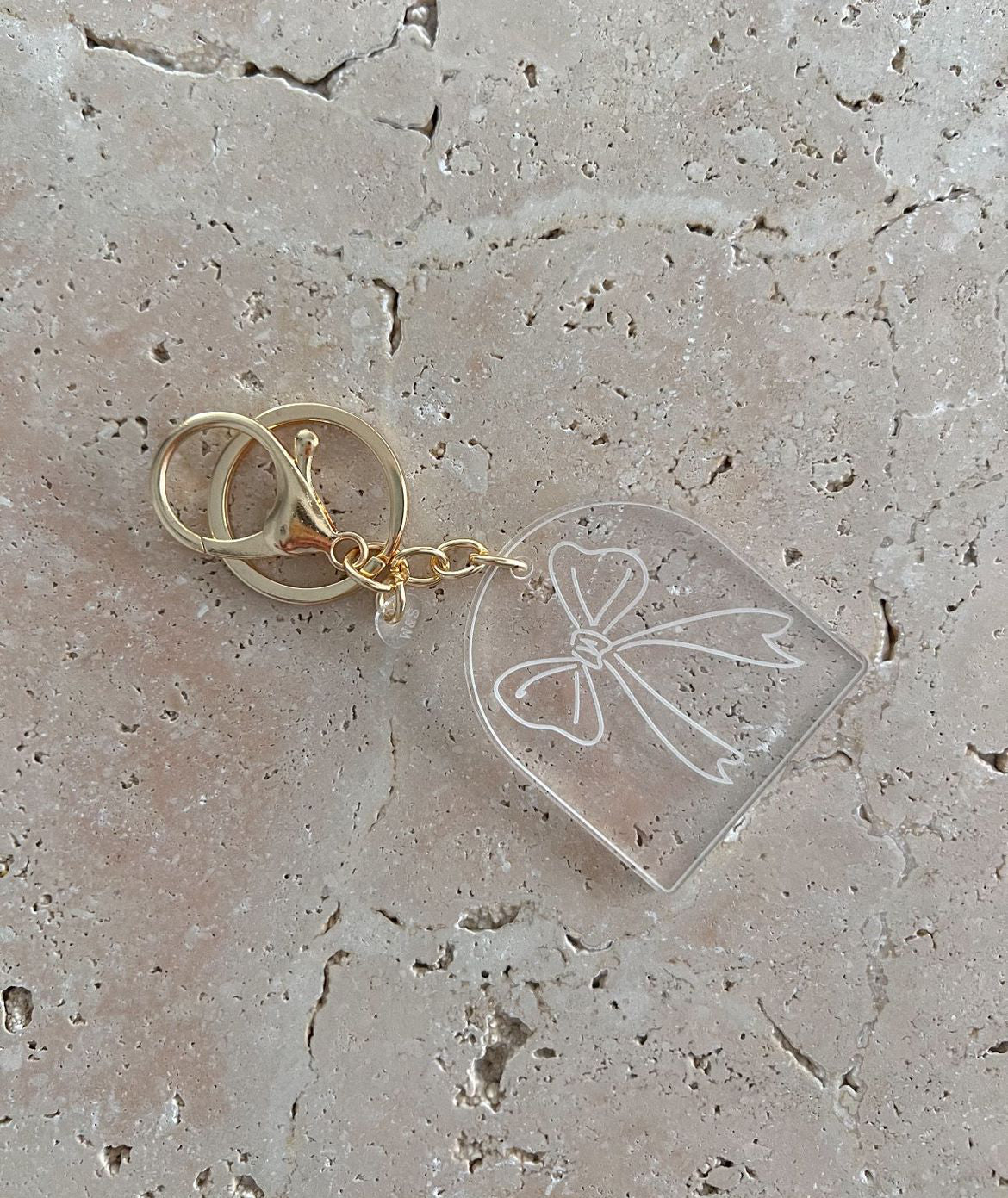 WILLOW & SAGE - Arched Bow Keychain