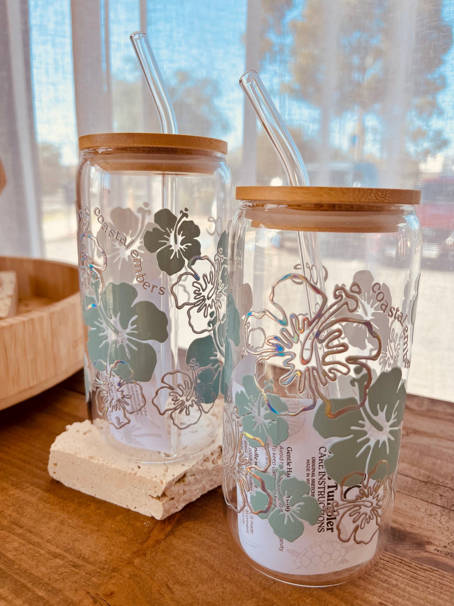 COASTAL EMBERS - Glass Tumblers