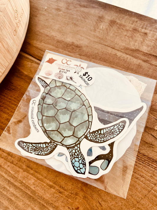 COASTAL EMBERS - Sticker Packs