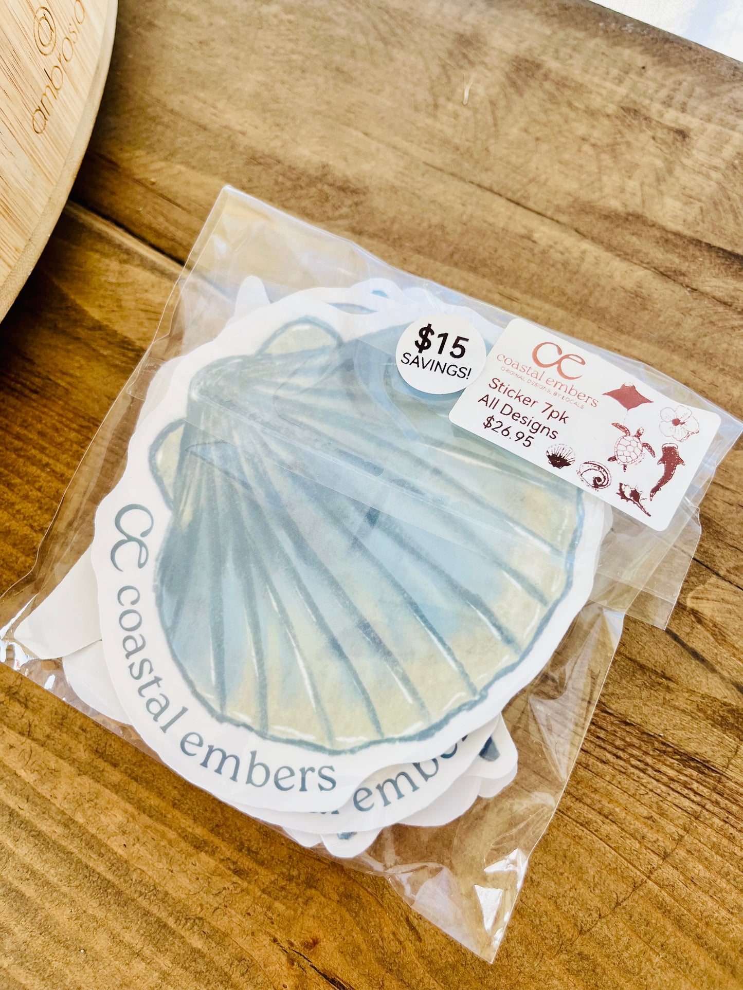 COASTAL EMBERS - Sticker Packs