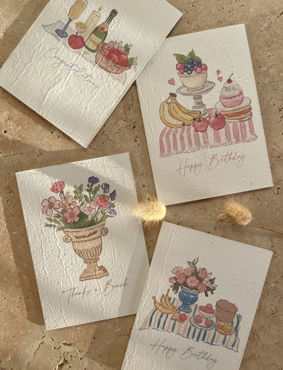 WILLOW & SAGE - Plantable Greeting Cards - Sunday Brunch