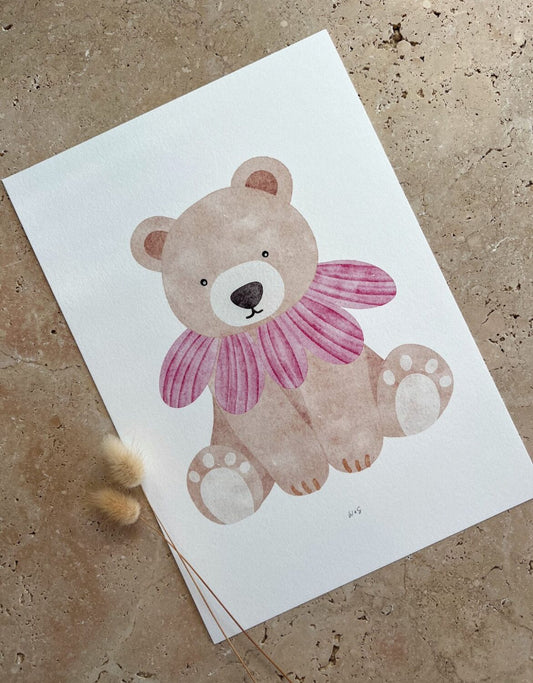 WILLOW & SAGE - Bears & Blooms Print