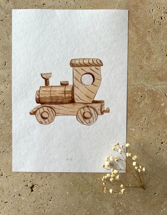 WILLOW & SAGE - Wooden Toy Prints