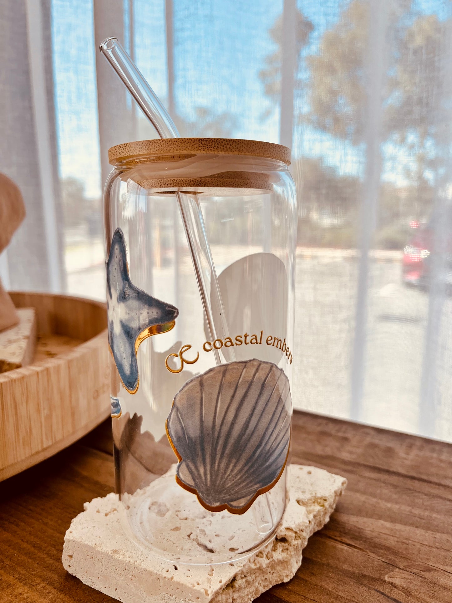 COASTAL EMBERS - Glass Tumblers