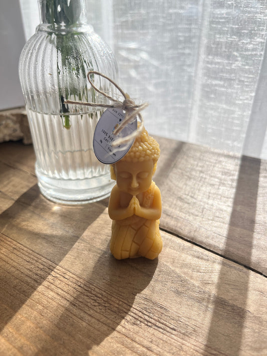 SUN CITY HONEY - Beeswax Candle - Buddah