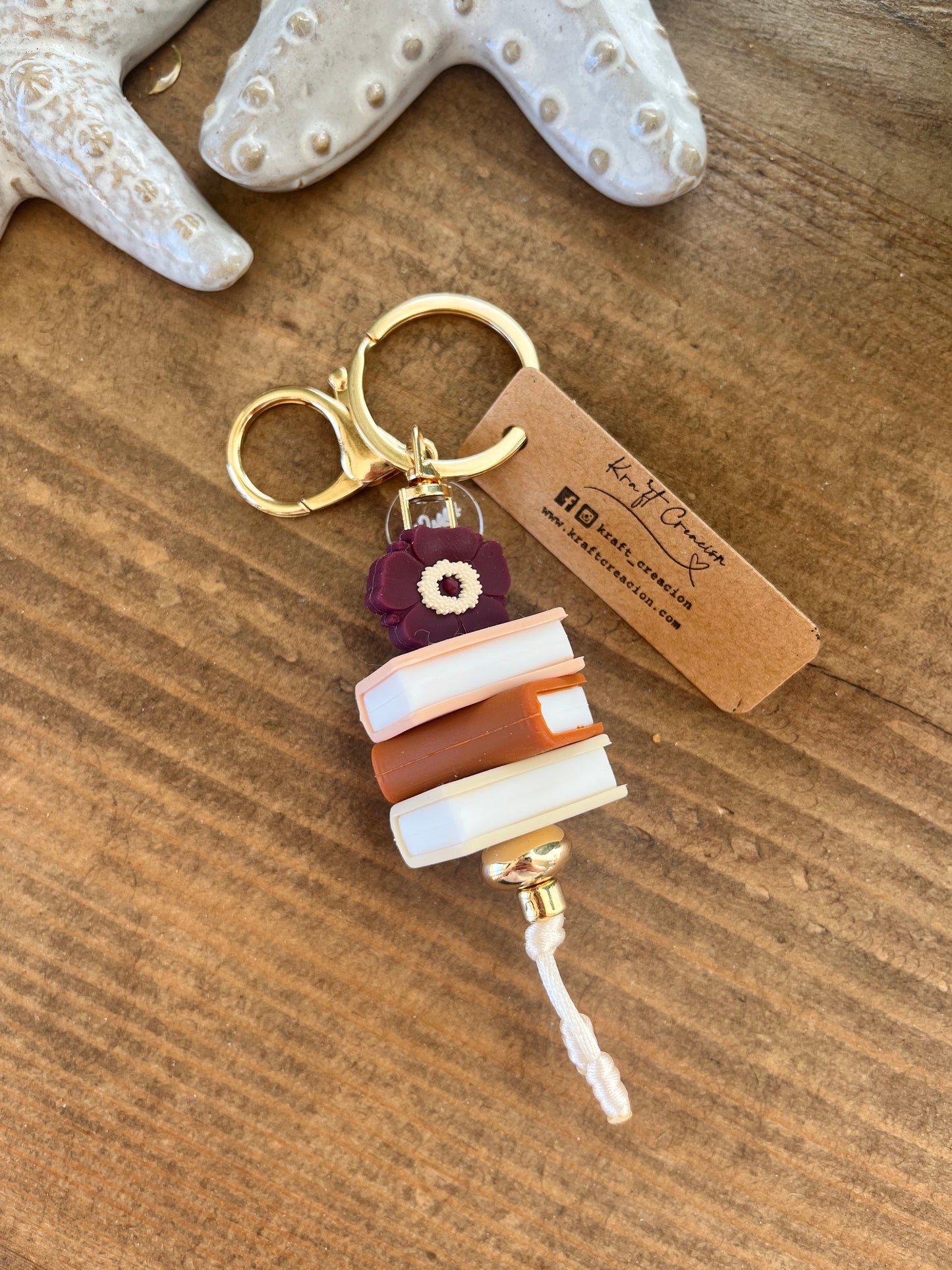 KRAFT CREACIONS - Book Keyrings